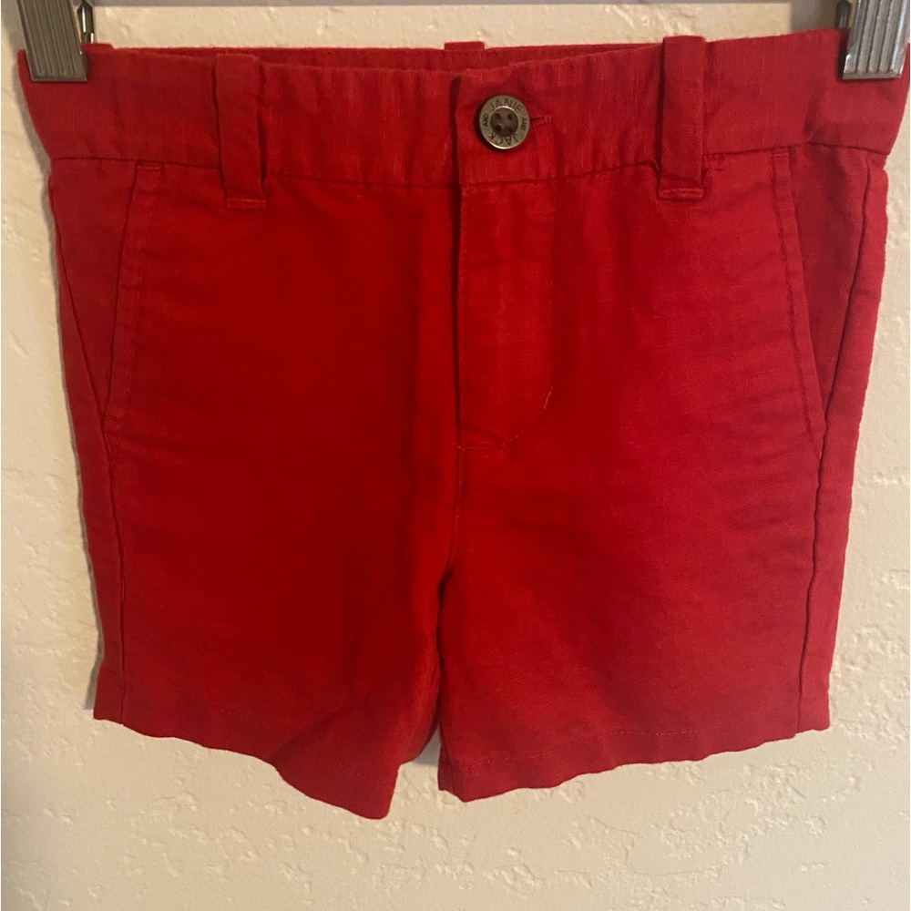 Red Janie and Jack Toddler Shorts (2T)